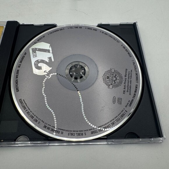 Gretchen Wilson All Jacked Up Country Album Audio CD Case Insert - Picture 4 of 5